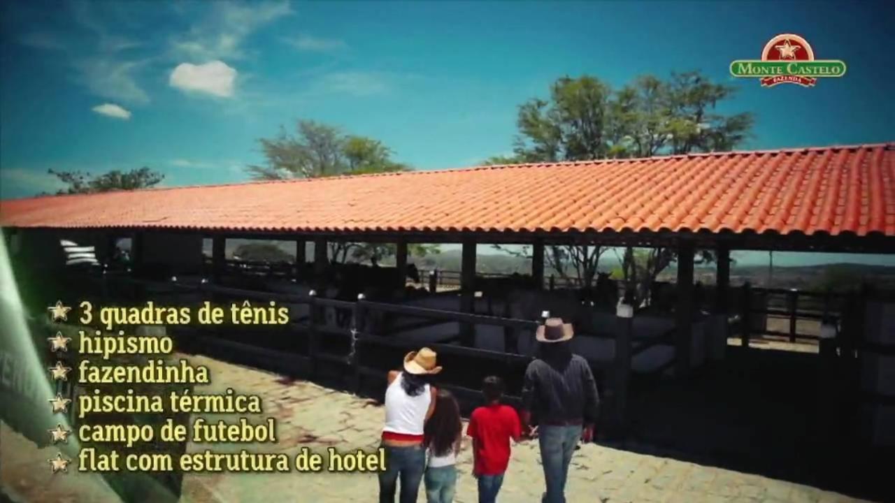 Flat Grande Em Hotel Fazenda Monte Castelo - Gravata - Saire Eksteriør bilde